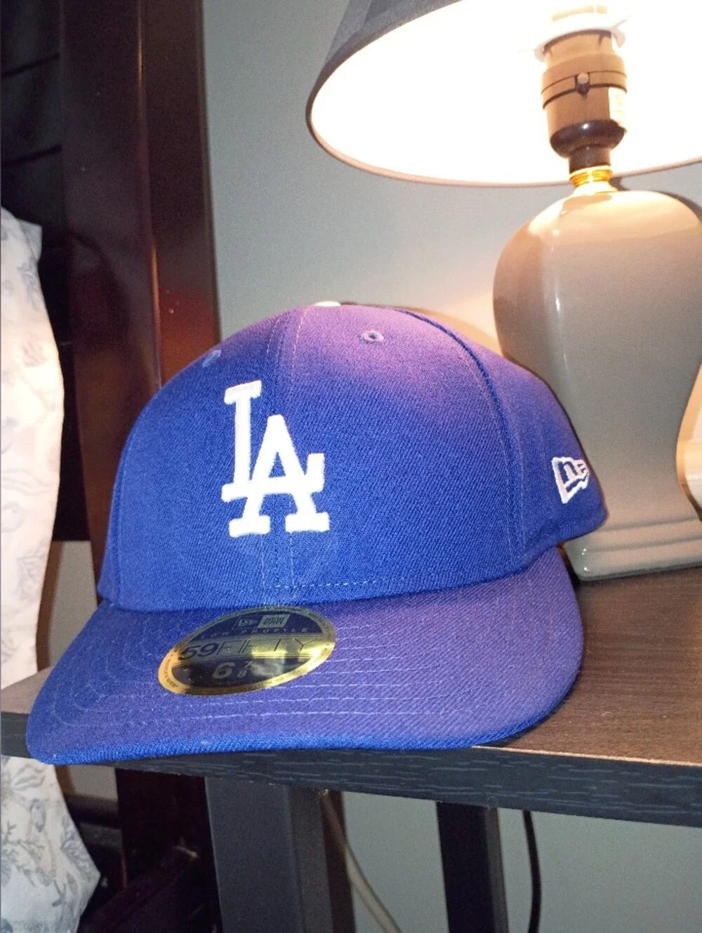 Los Angeles Kids' Royal Blue Baseball Cap with White LA Logo